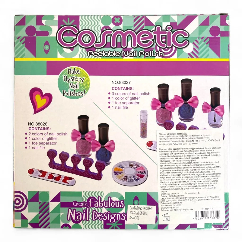 Kit de uñas para niñas