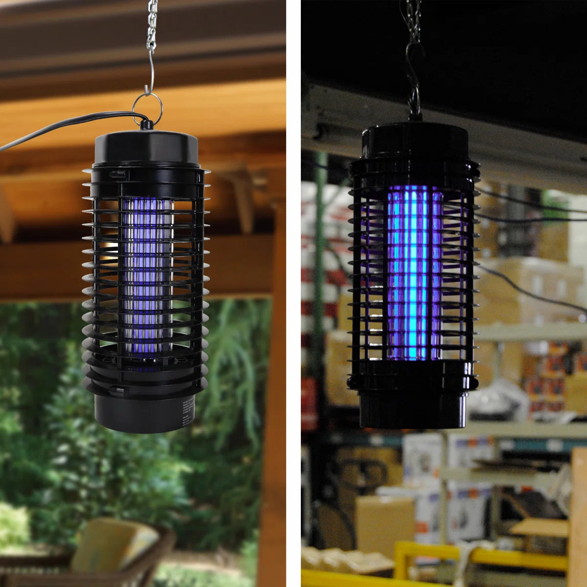 Lámpara Mata Insectos UV 360° | Elimina Mosquitos sin Químicos