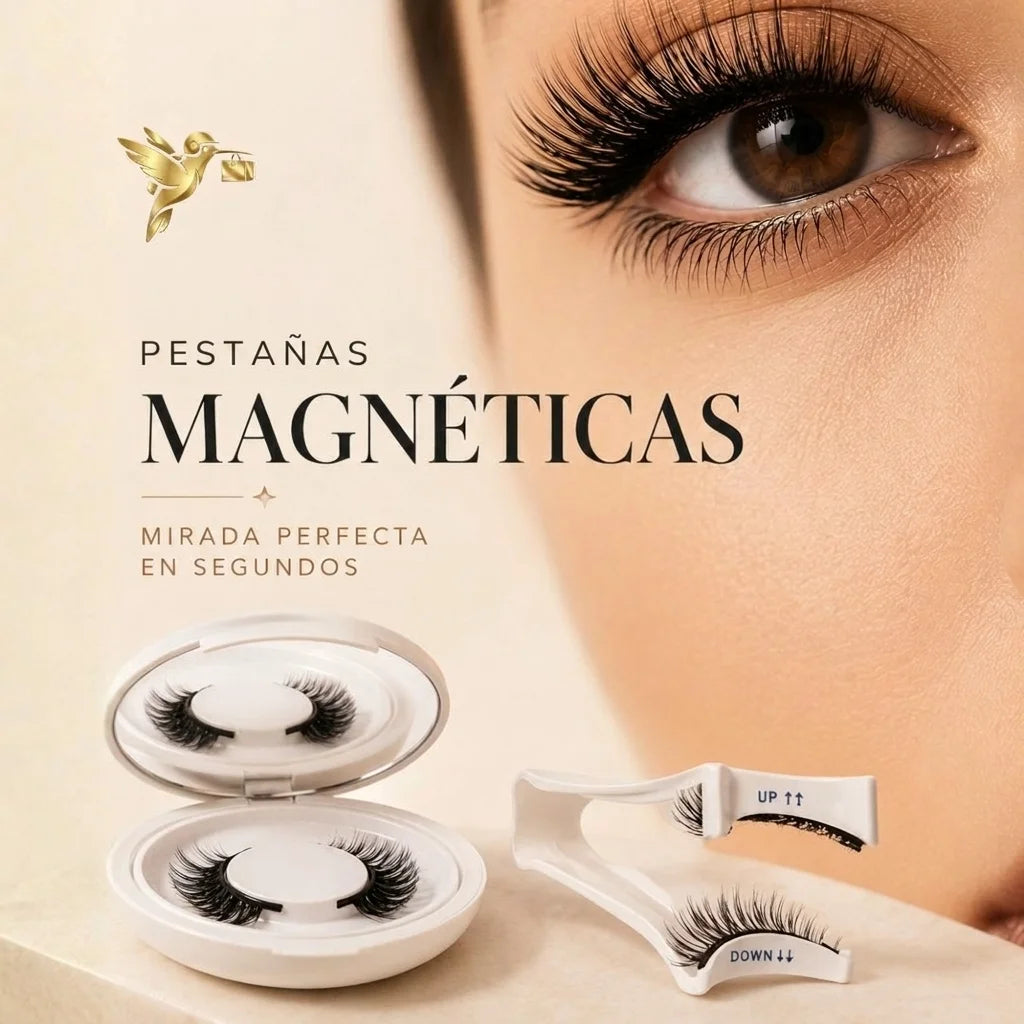 Pestañas Magnéticas | Mirada Perfecta sin Pegamento