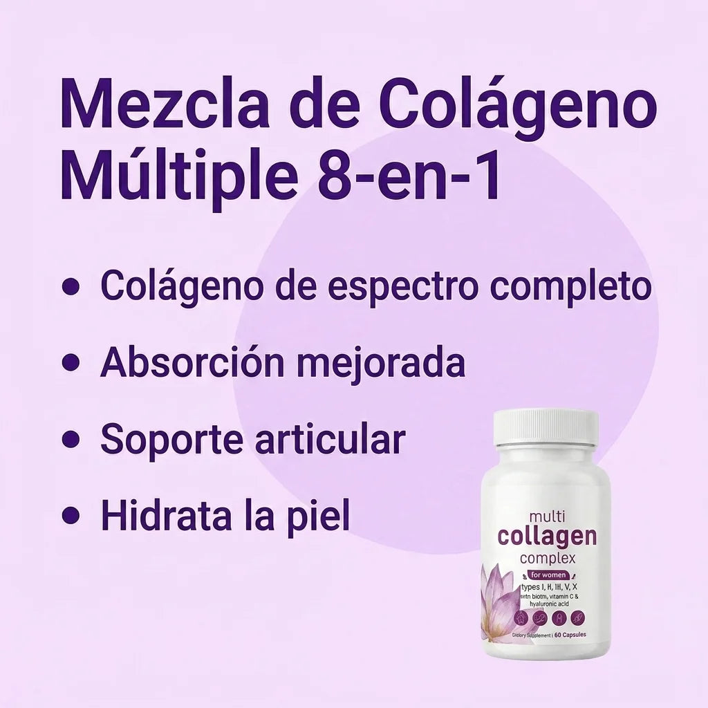 Colageno Complex 8 en 1 – Belleza y Bienestar Diario