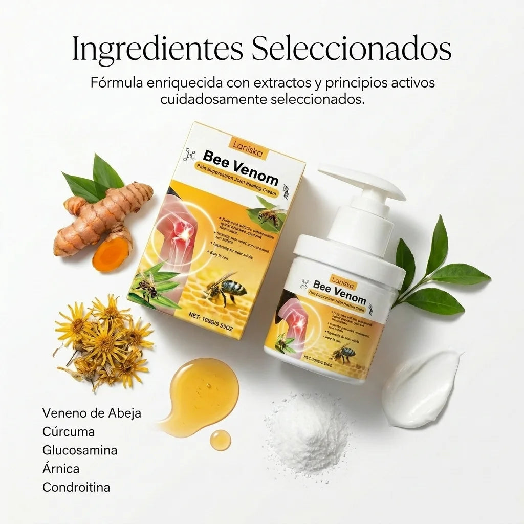 Crema Veneno de Abeja | Alivio y Bienestar Articular