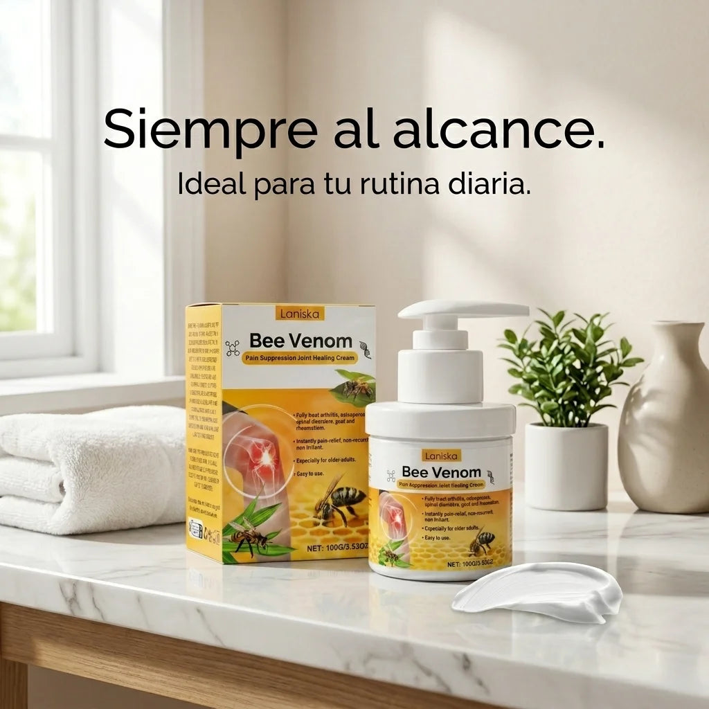 Crema Veneno de Abeja | Alivio y Bienestar Articular