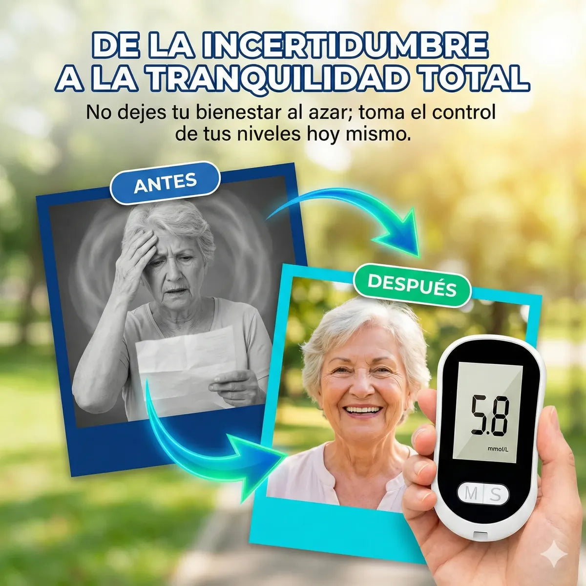 Glucometro Digital | Medición Rápida y Precisa de Glucosa