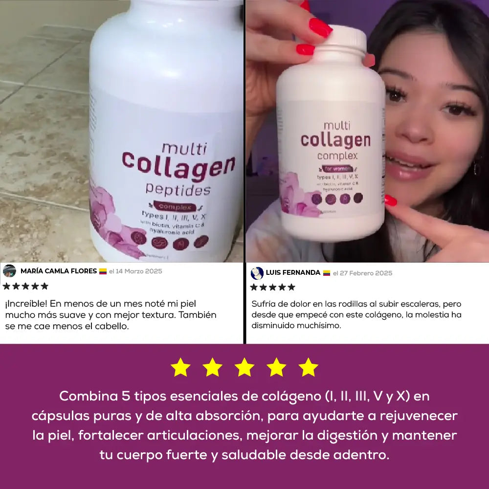Colageno Complex 8 en 1 – Belleza y Bienestar Diario