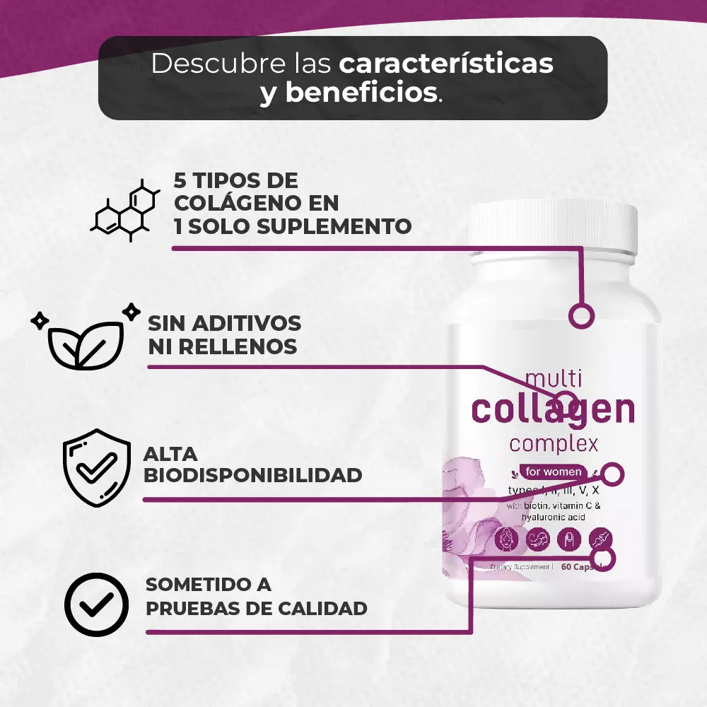 Colageno Complex 8 en 1 – Belleza y Bienestar Diario