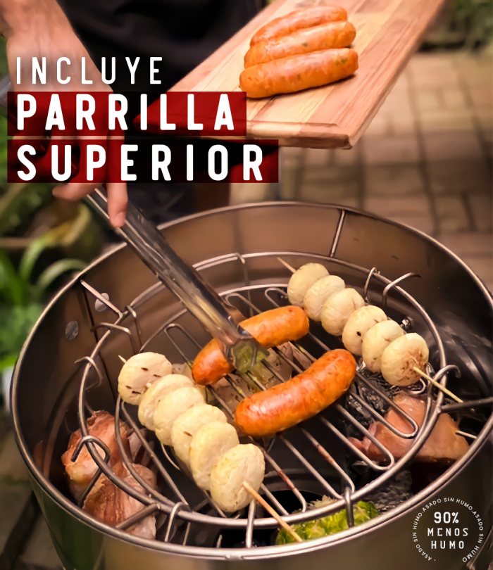 Barril Asador Mediano | Parrilladas Jugosas para Compartir
