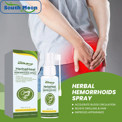 Spray Natural para Alivio de Hemorroides - a base de hierbas
