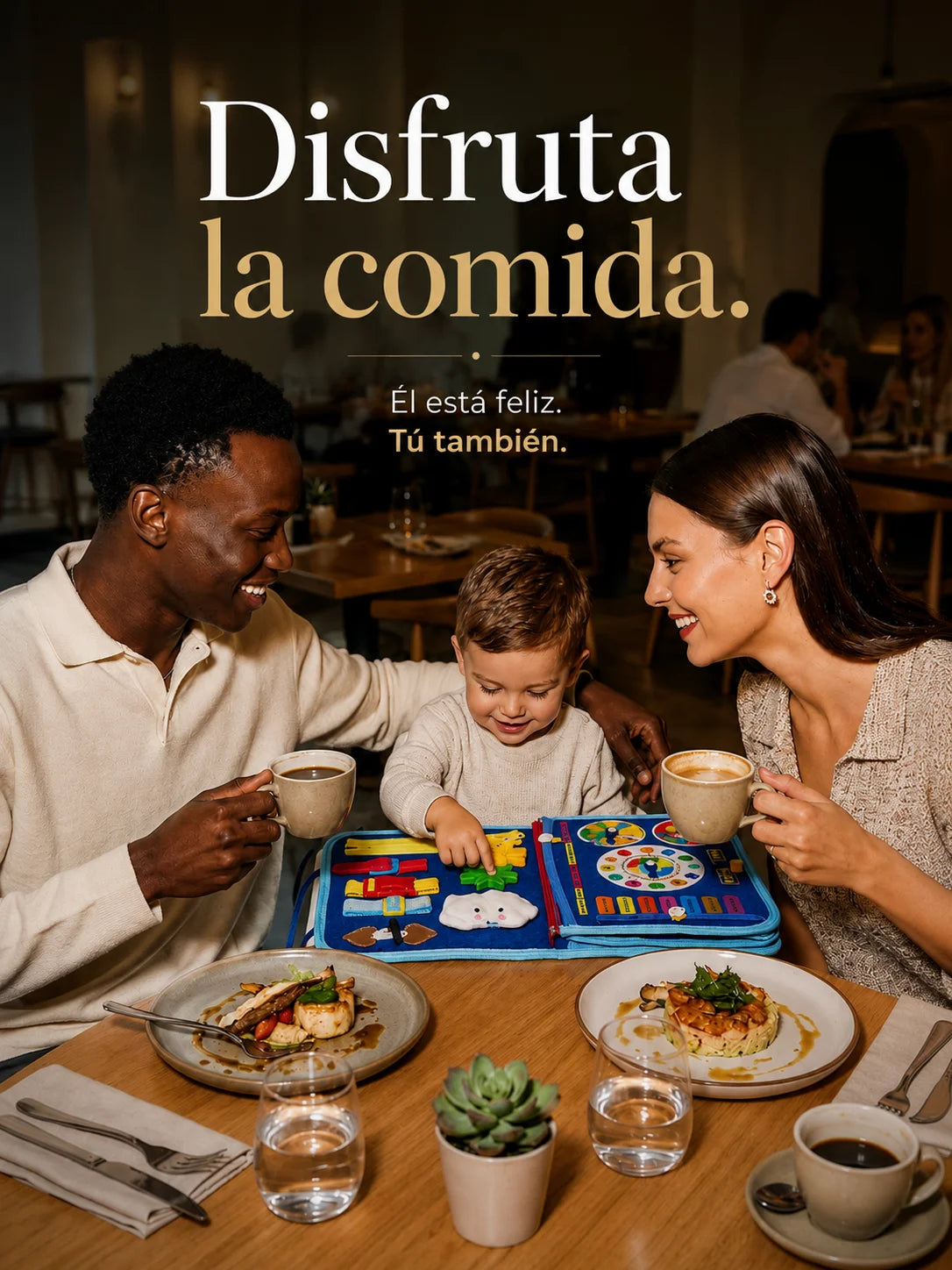 Libro Montessori 16 en 1 con 8 páginas | Estimula su Mente Infantil Jugando