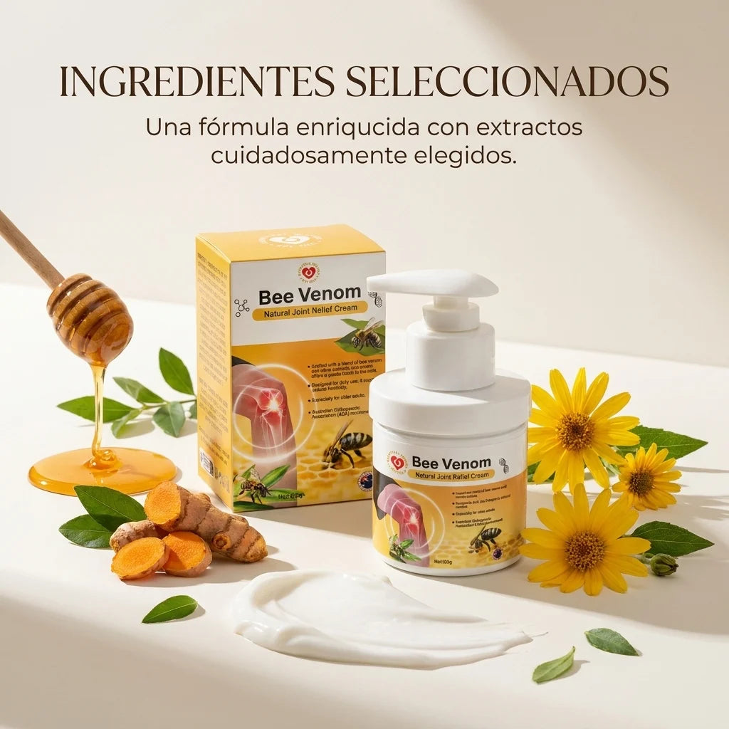 Crema Veneno de Abeja | Alivio y Bienestar Articular