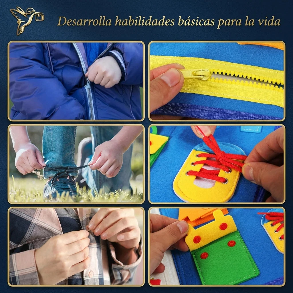 Libro Montessori Infantil | Estimula su Mente Jugando