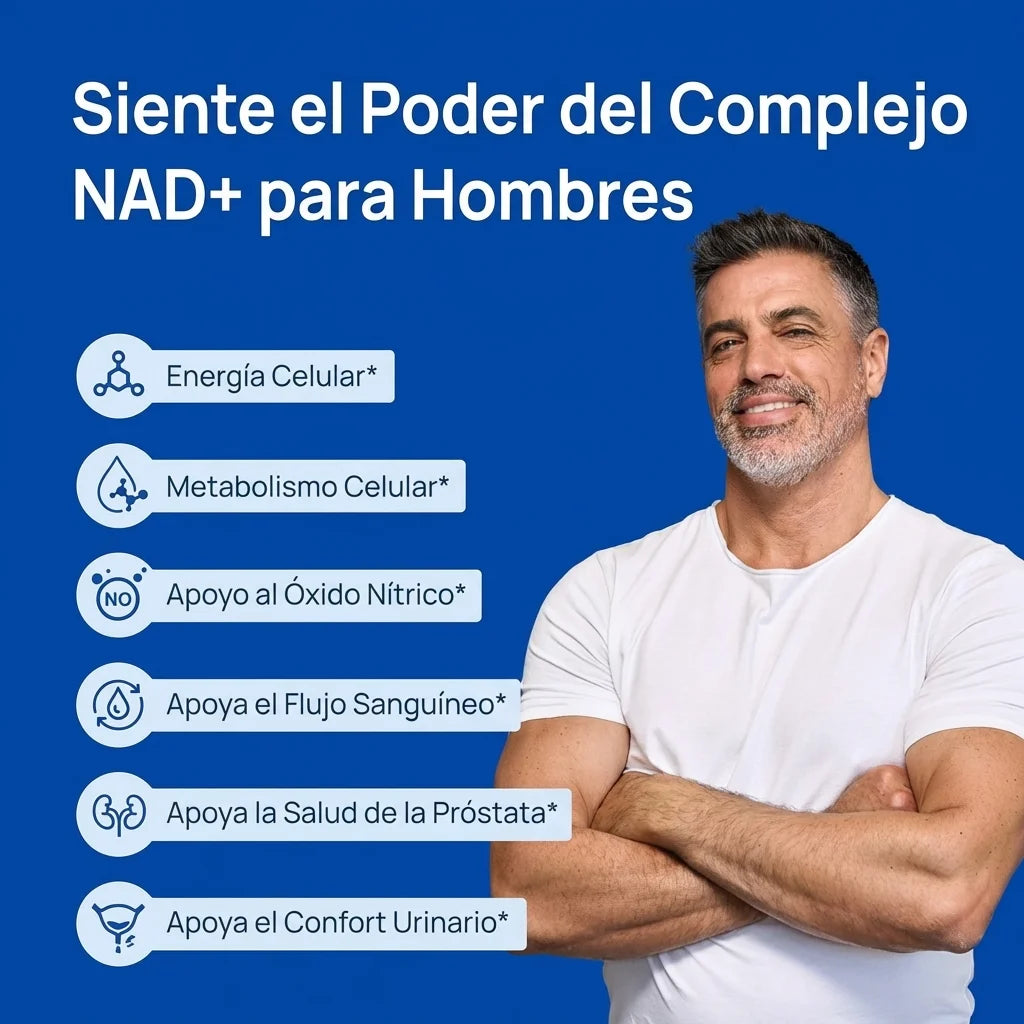 NAD+ Complex – Energía Celular y Longevidad