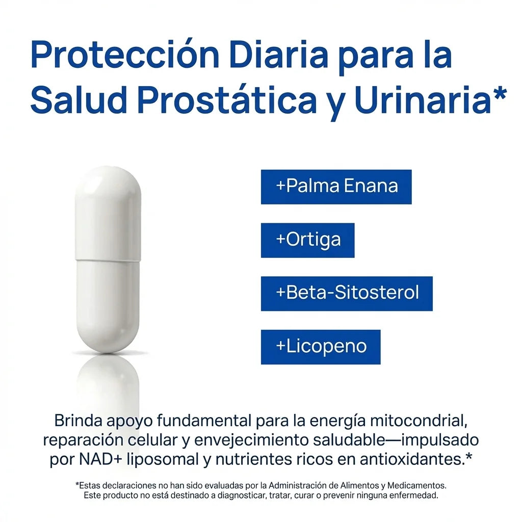 NAD+ Complex – Energía Celular y Longevidad