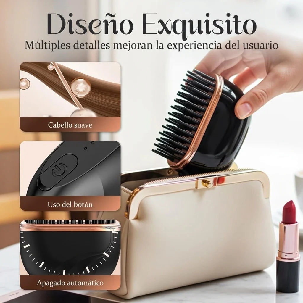 Mini Alisador Inalámbrico de Bolsillo | Retoques Perfectos en Cualquier Lugar