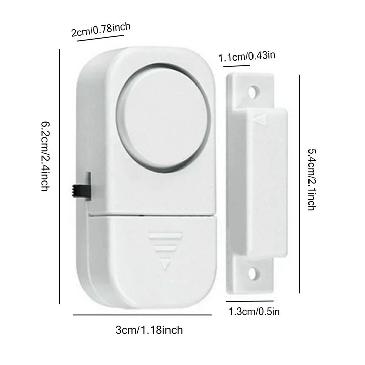 Alarma Magnética para Puertas y Ventanas | Protección Instantánea al Abrirse