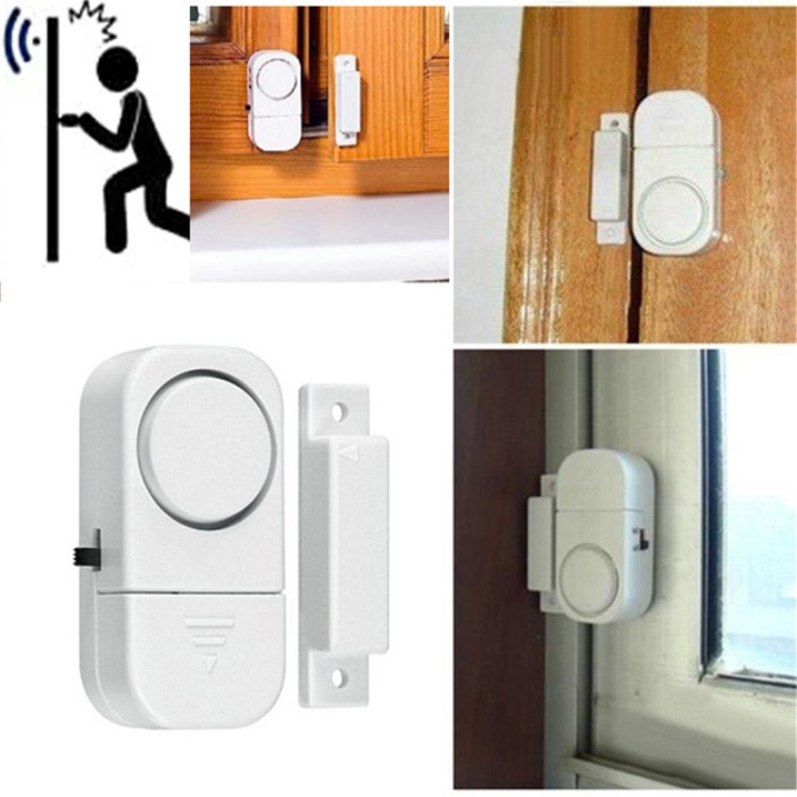 Alarma Magnética para Puertas y Ventanas | Protección Instantánea al Abrirse