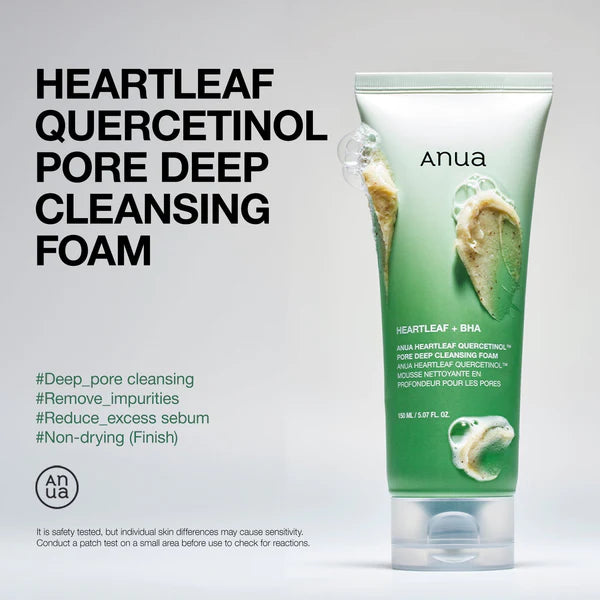ESPUMA LIMPIADORA FACIAL ANUA -150ML