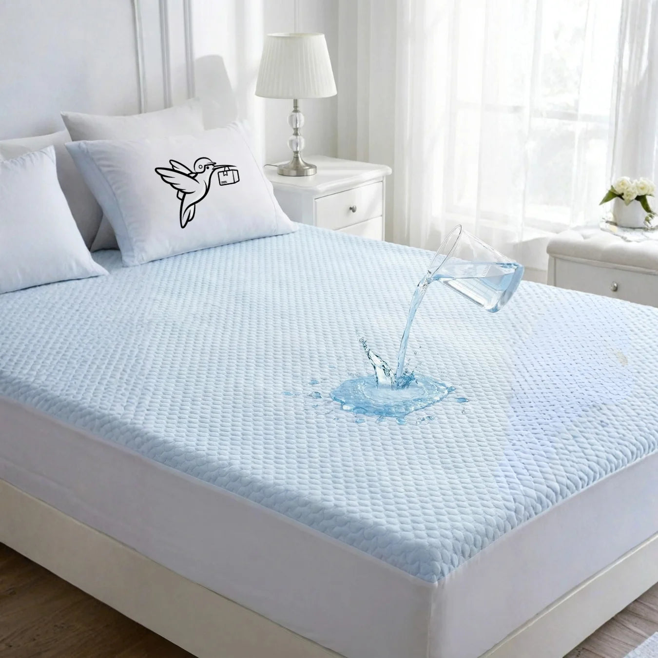 PROTECTOR COLCHON COOL TOUCH - Antiácaros, impermeable, refrescante