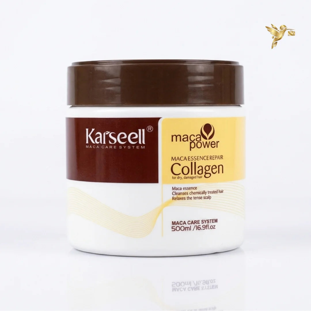Mascarilla Colágeno Karseell 500ml | Repara e Hidrata tu Cabello en Profundidad