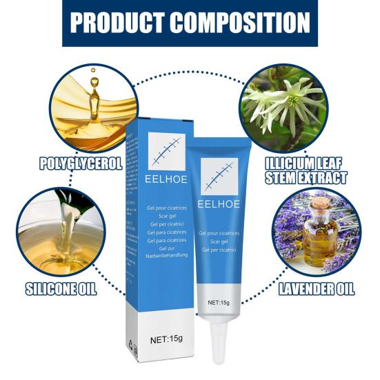 GEL ANTICICATRIZ EELHOE - 15G
