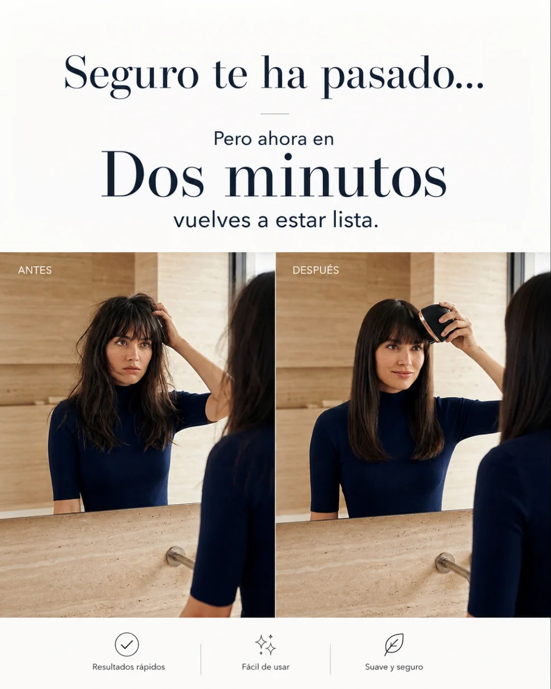 Mini Alisador Inalámbrico de Bolsillo | Retoques Perfectos en Cualquier Lugar