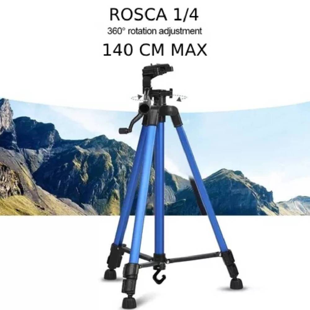 Trípode Profesional para Celular y Cámara | Estabilidad y Altura hasta 140 cm