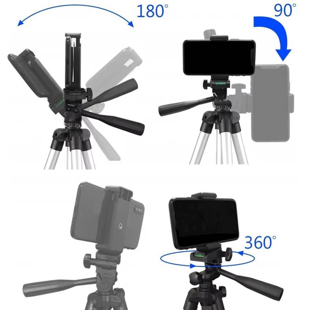 Trípode Profesional para Celular y Cámara | Estabilidad y Altura hasta 140 cm