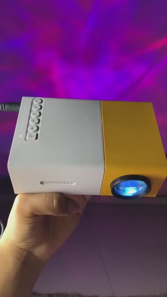 Mini Proyector LED Portátil para Cine en Casa