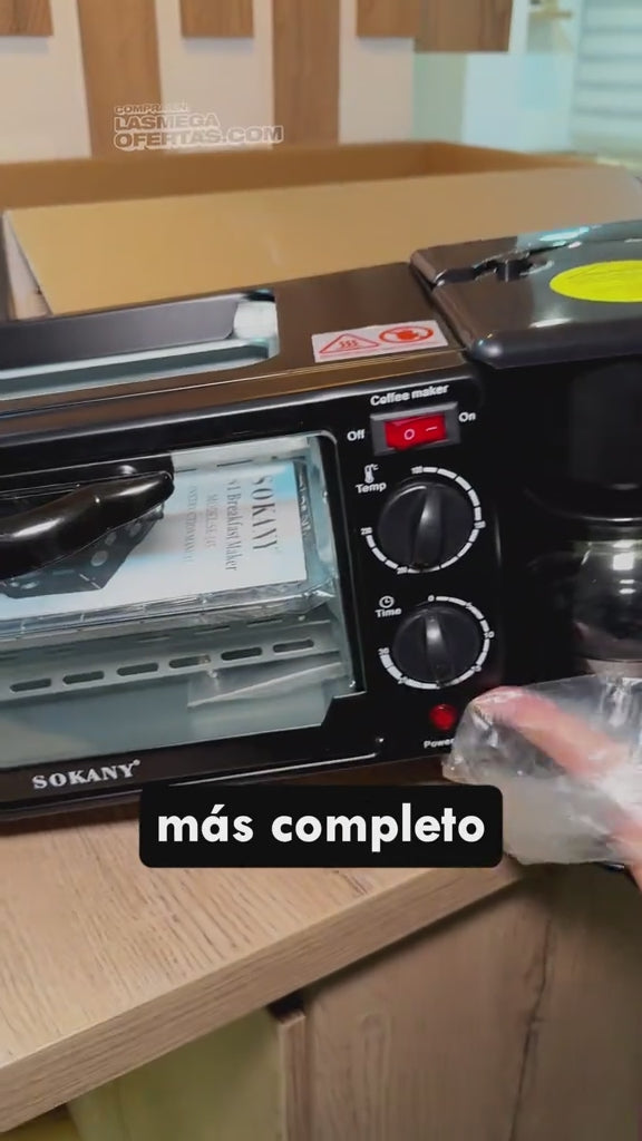 Horno 3 en 1 Multifuncional