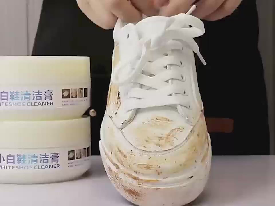 Crema de Limpieza Multifuncional para Zapatos - Removedor de Manchas