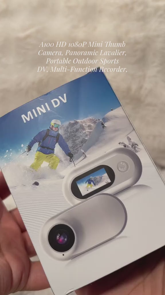 Mini Cámara Deportiva HD | Graba tus Aventuras en Primera Persona