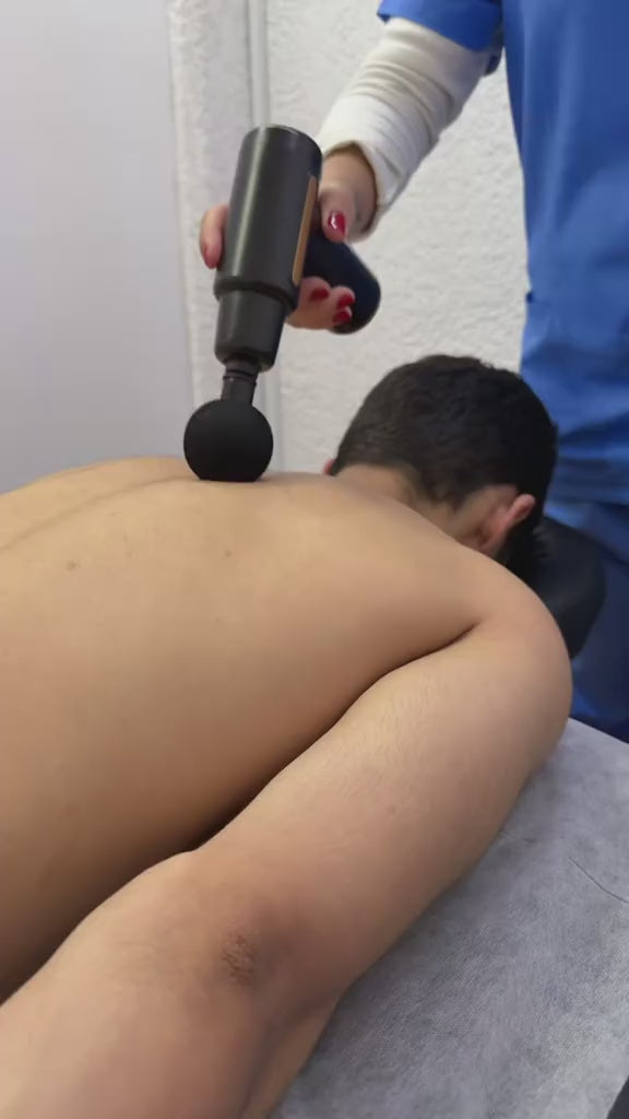 Pistola de Masaje Muscular Portátil