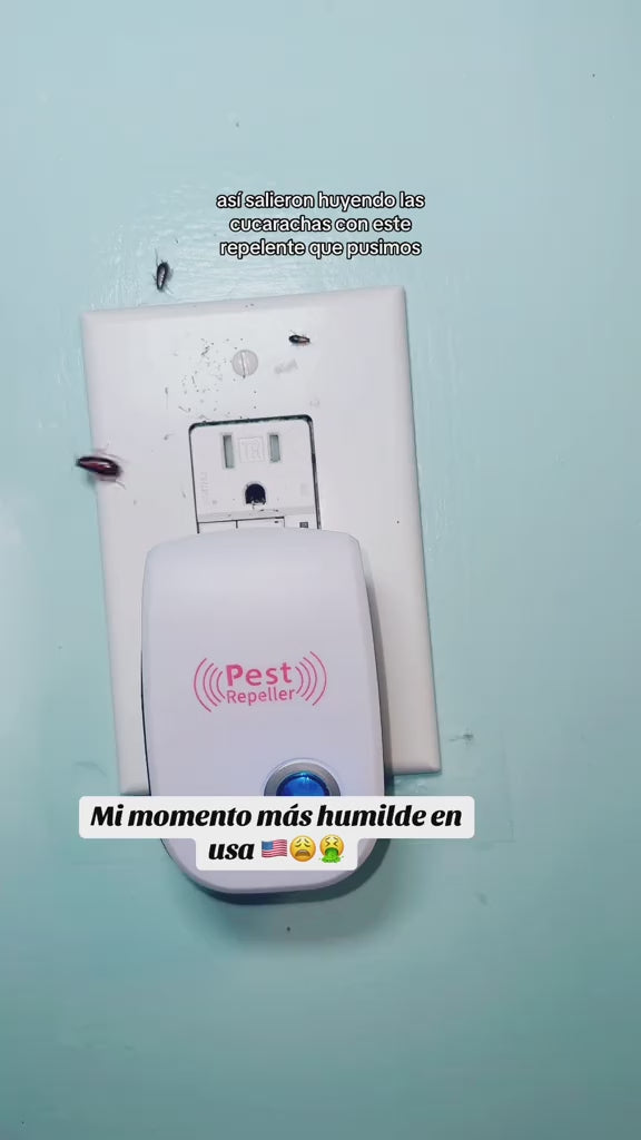 Repelente Ultrasónico de Plagas | Para Hogar 24/7