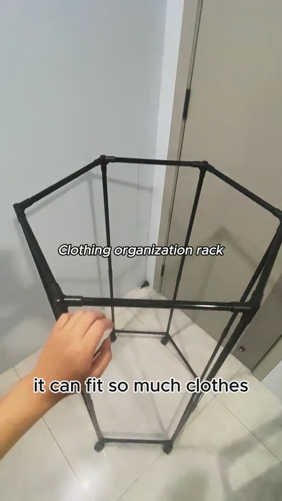 Organizador móvil Hexagonal | Más Orden y Espacio al Instante