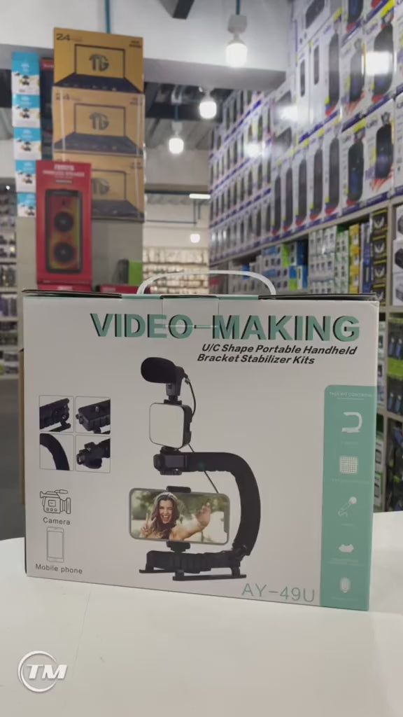 Kit de Creación de Contenido AY-49U | Videos Más Profesionales
