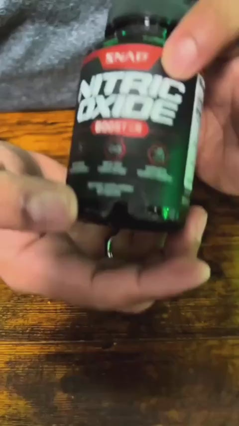 ÓXIDO NÍTRICO x60 – Fórmula Pre-Workout para Rutinas Intensas