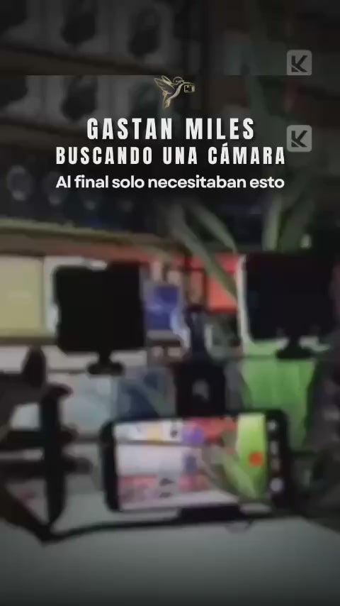 Kit de Creación de Contenido | Luz, Micrófono y Trípode Todo en Uno [AY-49X]