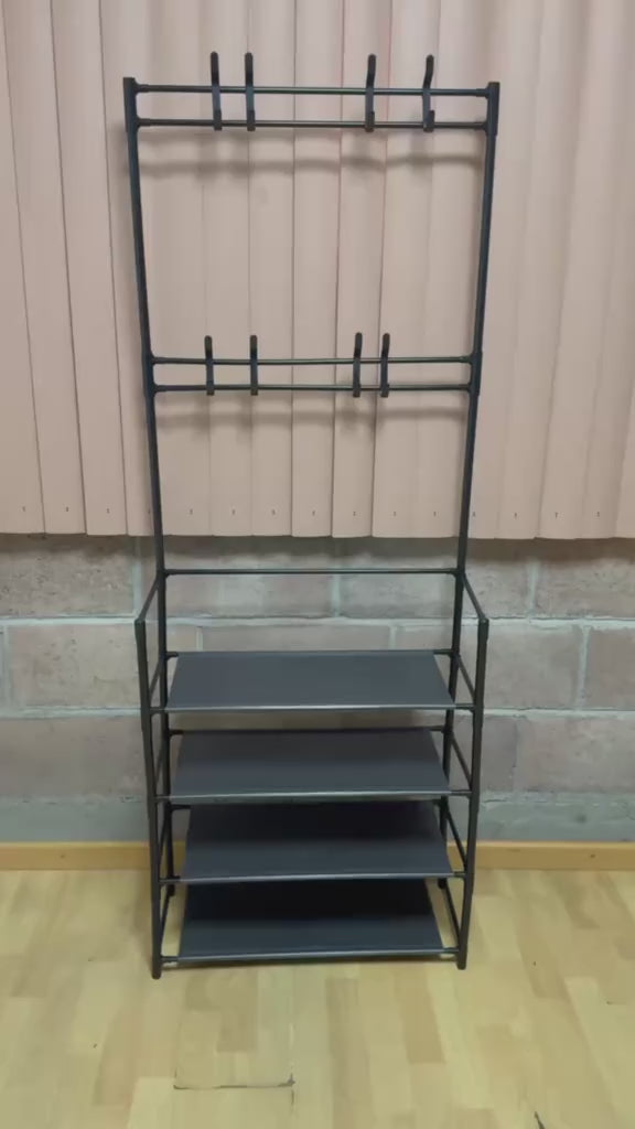 Mueble Multifuncional -  Perchero + Zapatero + Tipo mesa Decorativa
