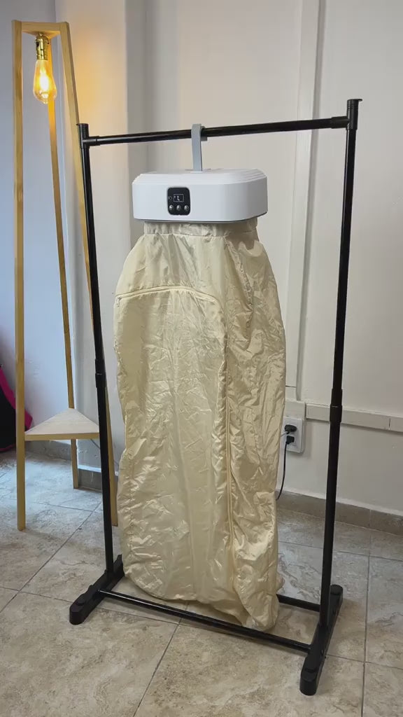 SECADOR DE ROPA PORTÁTIL 600W - 3 EN 1