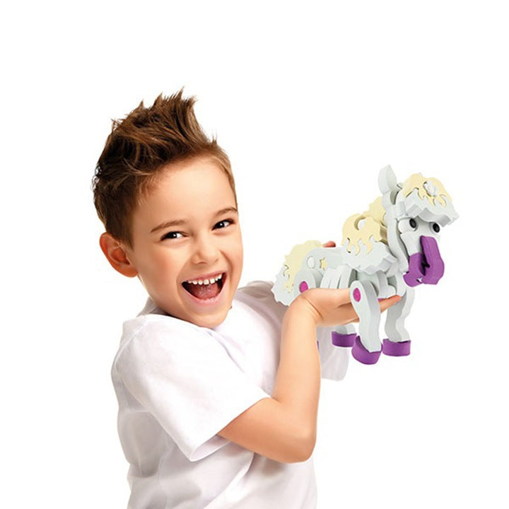 Unicornio armable 3D