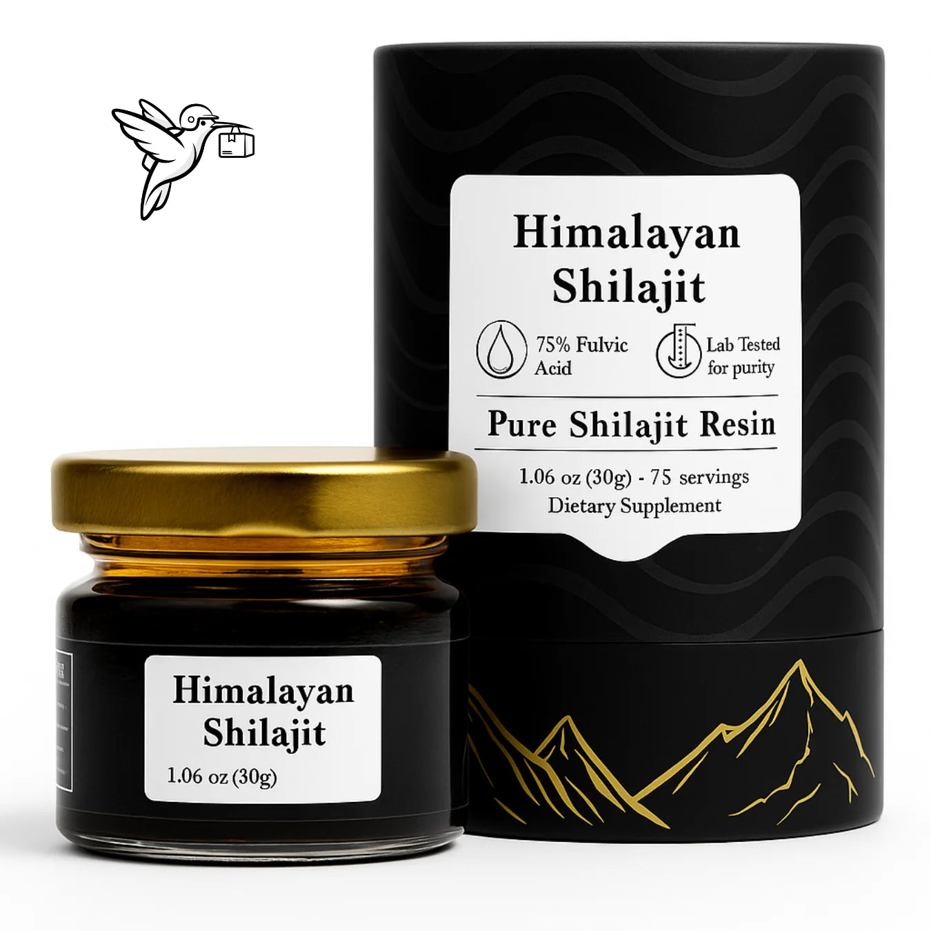 Shilajit Puro del Himalaya – Resina Natural para Energía, Vitalidad y Bienestar Total