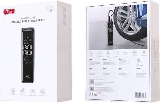 Inflador Eléctrico para Llantas 12V | Presión Automática y Pantalla Digital